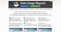 Desktop Screenshot of diskusagereports.com